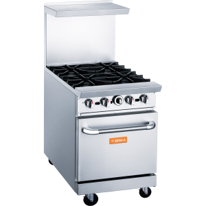 Brika Commercial Cooking Equipment Gas Range