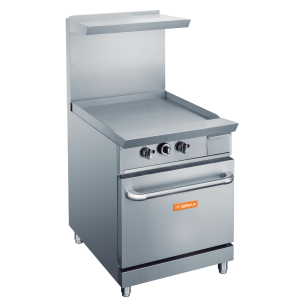 Cuisinière à gaz de Brika équipement de cuisine commerciale abordable et de haute qualité.